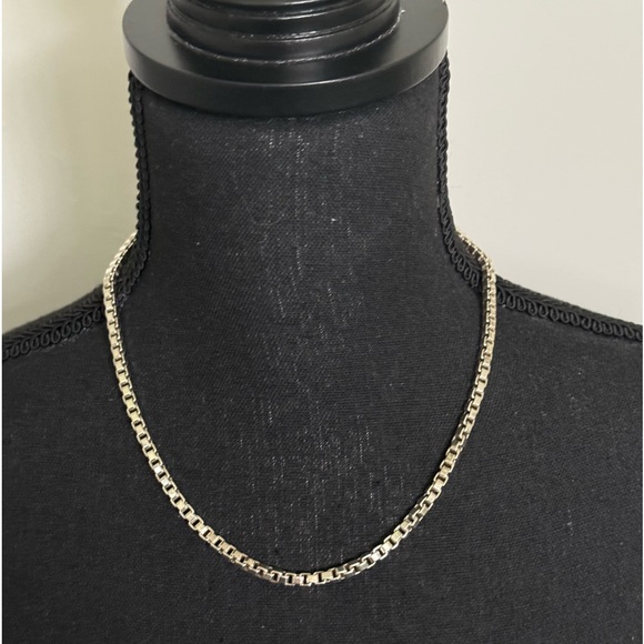 Tiffany & Co Sterling Silver Venetian Link 18” Necklace - Picture 1 of 8